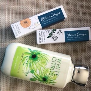 Set of Atelier Cologne and Bath Body Works